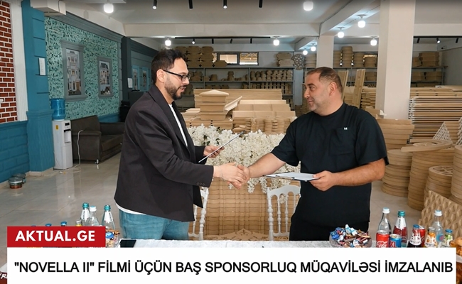 “Topçu Dekor” şirkəti “Novella II” filminin baş sponsoru oldu - VİDEO