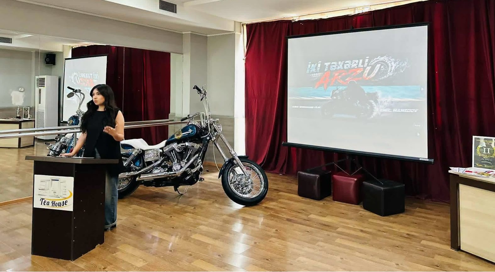 Marneulidə “İki təkərli arzu” sənədli filmin təqdimatı keçirilib