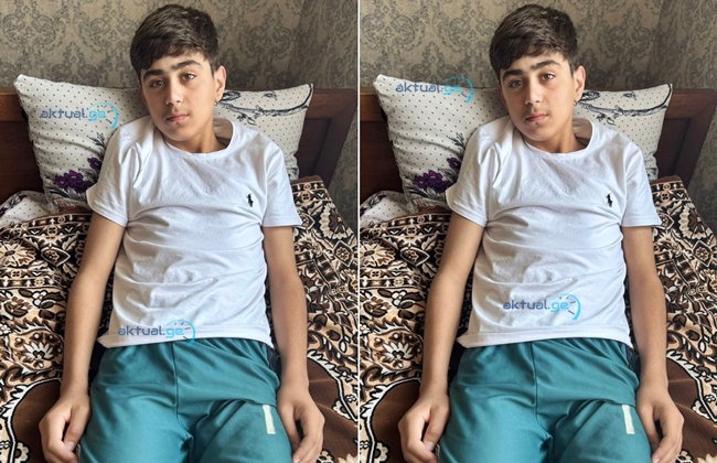 14 yaşlı Elmirin həyatı sizin yardımınızdan asılıdır | YARDIM ƏLİMİZİ UZADAQ