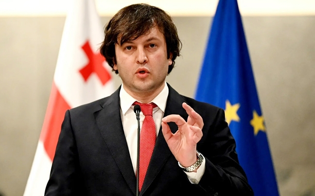 İrakli Kobaxidze Gürcüstanda miqyaslı elektrik kəsintiləri ilə bağlı danışdı