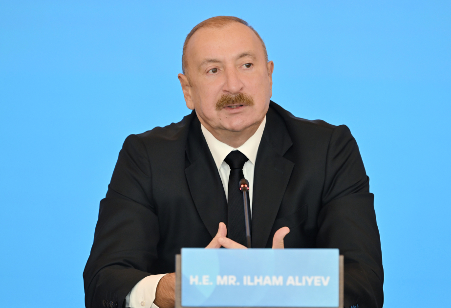 Azərbaycan Prezidenti: Müstəqil ölkəyə necə yaşamaq, nəyi etmək, nəyi etməmək dərsləri verilməli deyil