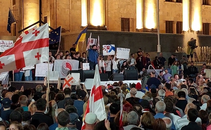 Oqtay Kazımov mitinqdə səsləndi: 