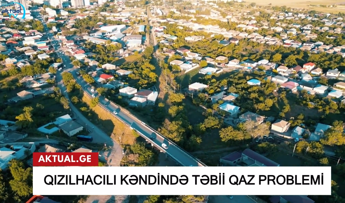 Üç gündür qazsız qalan Qızılhacılıda həyat iflic olub: Sakinlər fəryad edir - VİDEO
