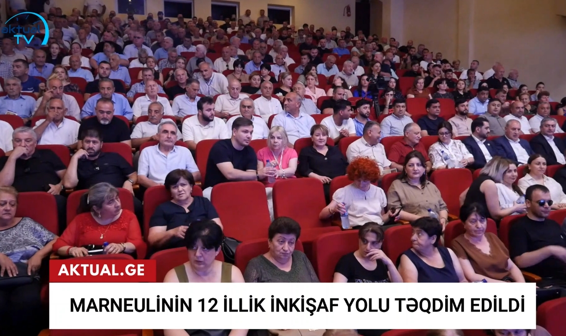 Marneuli Bələdiyyəsi 12 illik inkişaf strategiyasını müzakirəyə çıxardı - VİDEO